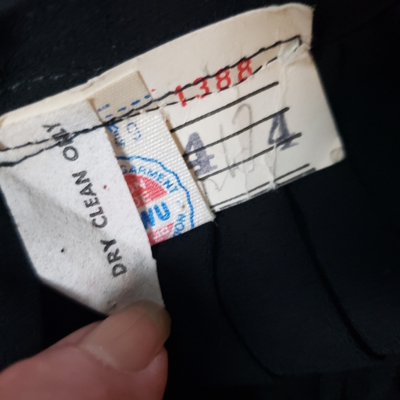 Vintage Made To Order Silk Chiffon Knife Pleat Skirt Sheer Classic Old Money 2/4 - Picture 6 of 10